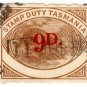 (I.B) Australia - Tasmania Revenue : Stamp Duty 9d