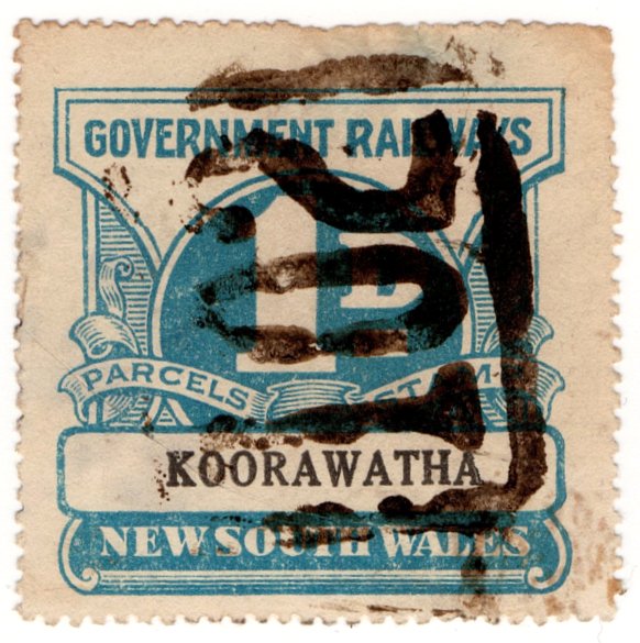 (I.B) Australia - NSW Railways Parcel 1d (Koorawatha)