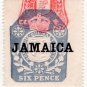(I.B) Jamaica Revenue : Duty Stamp 6d