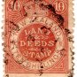 (I.B) New Zealand Revenue : Land & Deeds 10/-