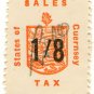 (I.B) Guernsey Revenue : Sales Tax 1/8d (German Occupation)