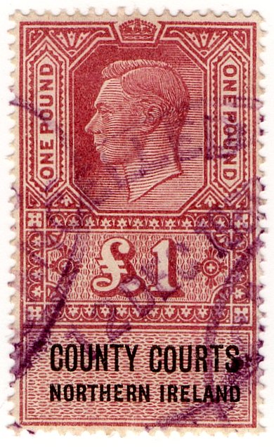 (I.B) George VI Revenue : County Courts (Northern Ireland) &Acirc;&pound;1
