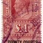 (I.B) George VI Revenue : County Courts (Northern Ireland) £1