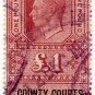 (I.B) George VI Revenue : County Courts (Northern Ireland) £1