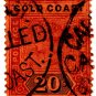 (I.B) Gold Coast Revenue : Duty Stamp 20/-
