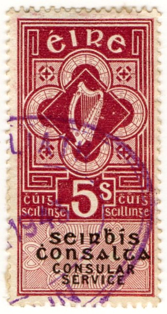 (I.B) Ireland Revenue : Consular Service 5/-