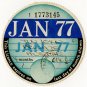 (I.B) GB Revenue : Car Tax Disc (Austin 1977)
