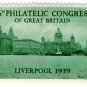 (I.B) Cinderella : 26th Philatelic Congress (Liverpool 1939)