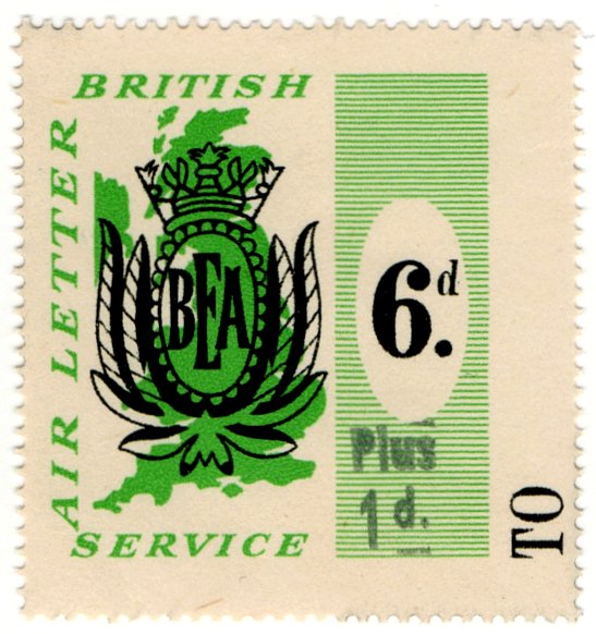 (I.B) Cinderella Collection : BEA Airway Letter Service 7d
