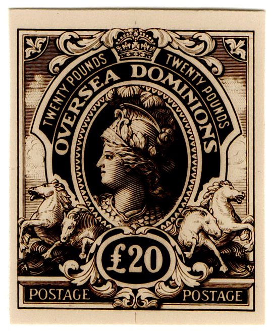 (I.B) Cinderella : De La Rue & Co - Overseas Dominions Essay &Acirc;&pound;20