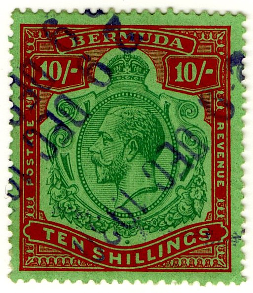 (I.B) Bermuda Revenue : Duty 10/-