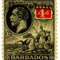 (I.B) Barbados Revenue : Duty 4d (gold OP)
