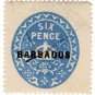 (I.B) Barbados Revenue : Duty 6d