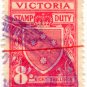 (I.B) Australia - Victoria Revenue : Stamp Duty 8/-