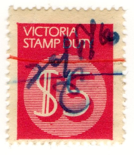 (I.B) Australia - Victoria Revenue : Stamp Duty $5