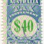 (I.B) Australia Revenue : Tax Instalment $40