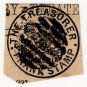 (I.B) Australia Postal : Victoria Frank Stamp (The Treasurer)