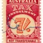 (I.B) Australia Revenue : Tax Instalment 7/-