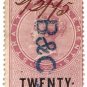 (I.B) Straits Settlements Revenue : Duty 25c