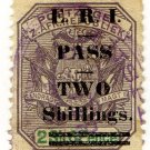 (I.B) Transvaal Revenue : Pass 2/- (no stop variety)