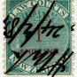 (I.B) New Zealand Revenue : Law Courts 1/-