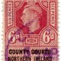 (I.B) George VI Revenue : County Courts (Northern Ireland) 6d