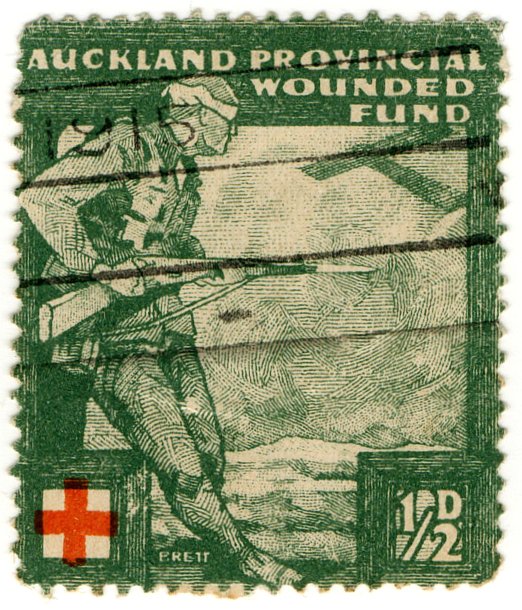 (I.B) New Zealand Cinderella : Auckland Wounded Soldiers Fund &Acirc;&frac12;d