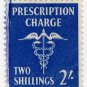 (I.B) Elizabeth II Revenue : Prescription Charge 2/-