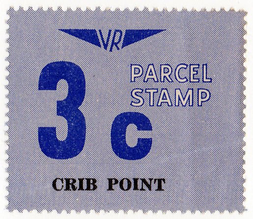 (I.B) Australia - Victoria Railways : Parcel 3c (Crib Point)