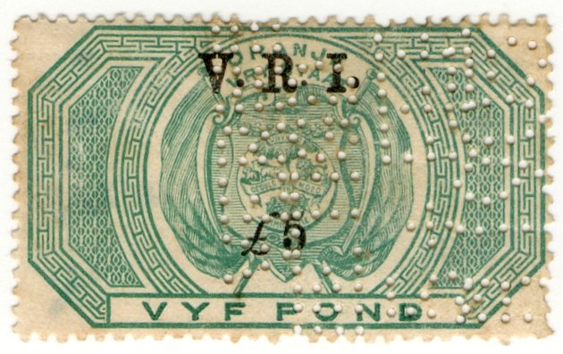 (I.B) Orange Free State Revenue : Duty &Acirc;&pound;5 (VRI)