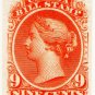 (I.B) Canada Revenue : Bill Stamp 9c (colour trial)