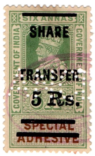 (I.B) India Revenue : Share Transfer 5R OP