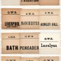 (I.B) Great Western Railway : Parcel Label Collection