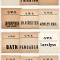 (I.B) Great Western Railway : Parcel Label Collection
