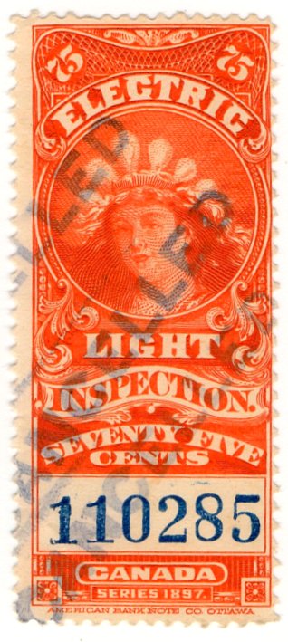 (I.B) Canada Revenue : Electricity & Gas Inspection 75c