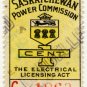 (I.B) Canada Revenue : Saskatchewan Power 1c