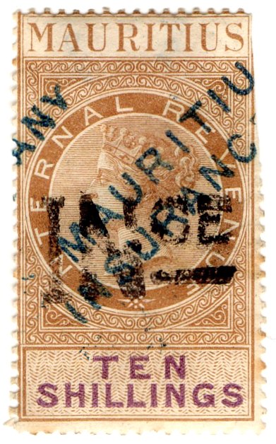 (I.B) Mauritius Revenue : Insurance 10/-