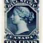 (I.B) Canada Revenue : Bill Stamp 10c (colour trial)