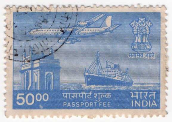 (I.B) India Revenue : Passport Fee 50R