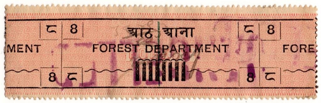 (I.B) India Revenue : Forest Department 8a