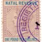 (I.B) Natal Revenue : Duty Stamp &Acirc;&pound;1 10/-