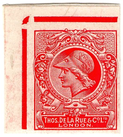 (I.B) Cinderella : De La Rue & Co - Minerva Head Essay