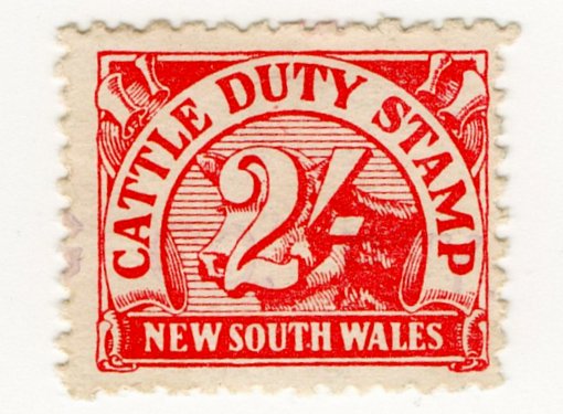 (I.B) Australia - NSW Revenue : Cattle Duty 2/-