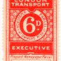 (I.B) London Transport Executive : Railway Newspapers 6d