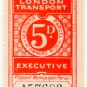 (I.B) London Transport Executive : Railway Newspapers 5d