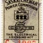 (I.B) Canada Revenue : Saskatchewan Power 5c
