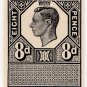 (I.B) George VI Revenue : Unappropriated Die Proof 8d