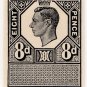 (I.B) George VI Revenue : Unappropriated Die Proof 8d