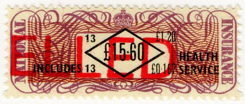 (I.B) Elizabeth II Revenue : National Insurance &Acirc;&pound;15.60