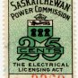 (I.B) Canada Revenue : Saskatchewan Power 25c